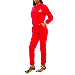Juicy Couture Jump Suit Medium Size Red Color